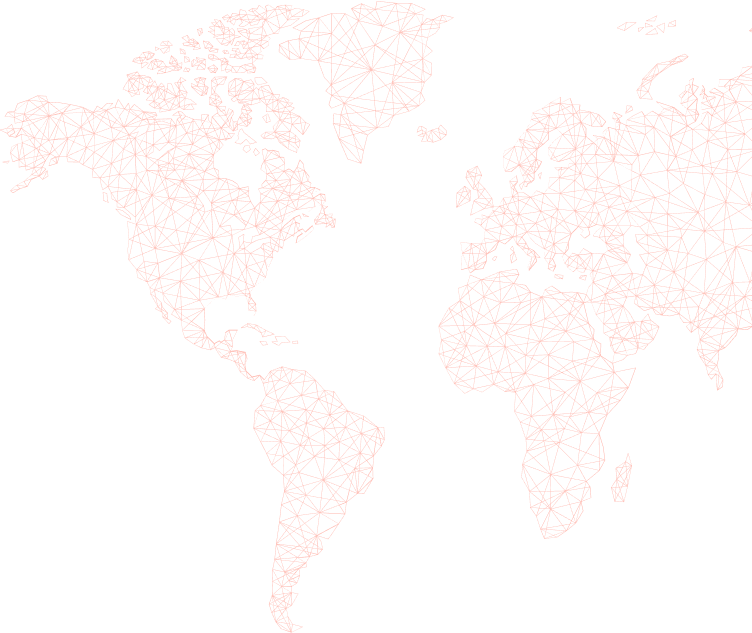 Mapa mundi representando continentes